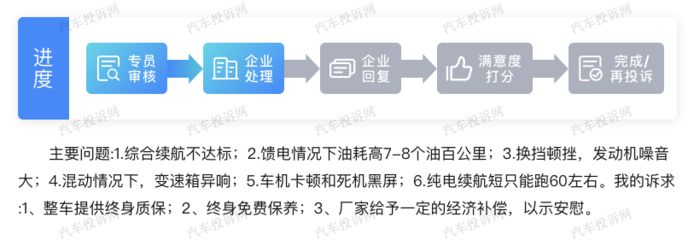 續航打折、車機卡頓引車主不滿，星途追風ET-i車主聯合呼吁官方給出合理解決方案